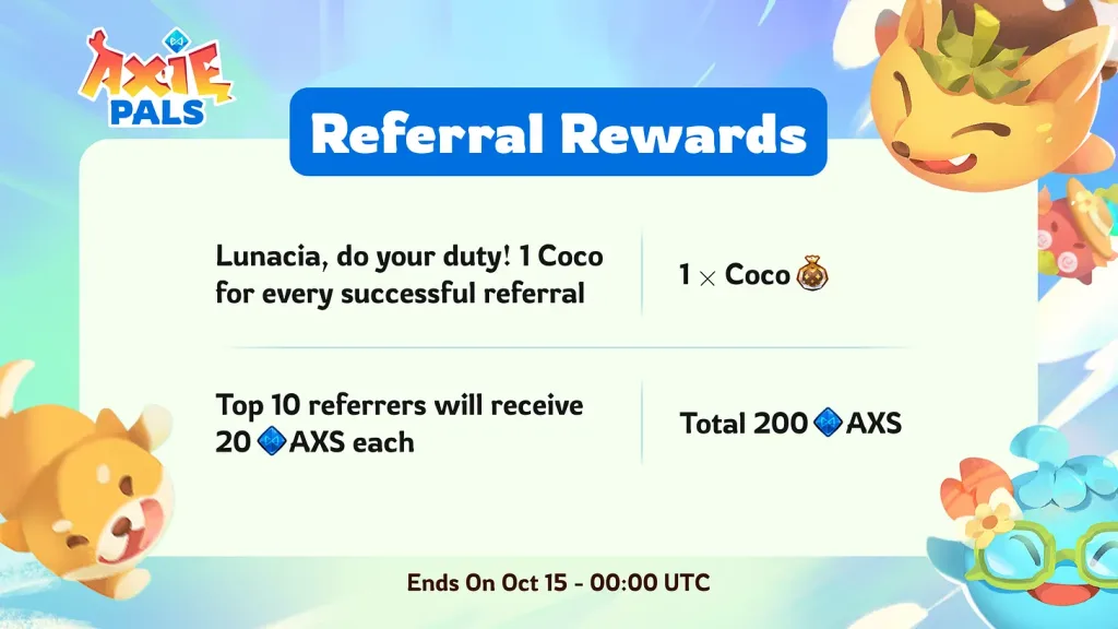 axie pals referral rewards