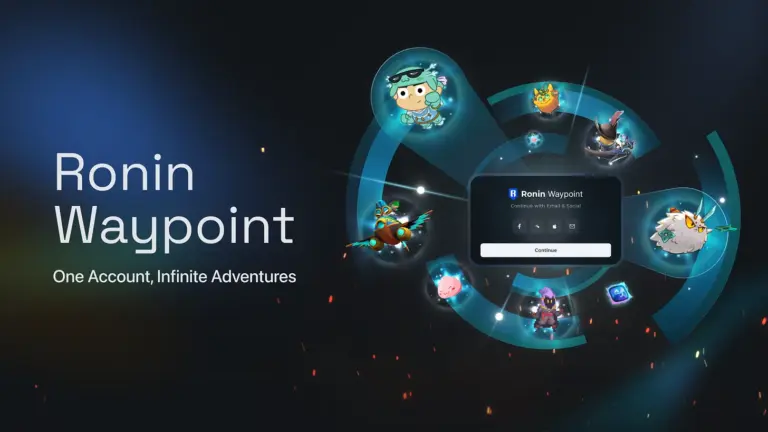 Ronin Waypoint Brings Gas-Free Transactions and more to App.axie