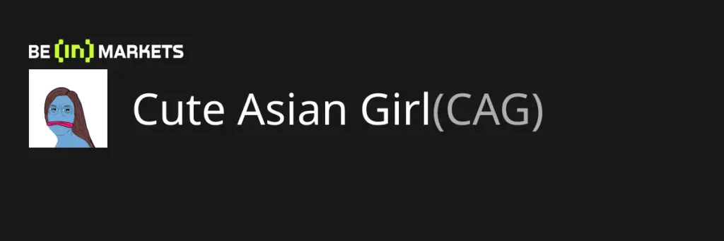 Cute Asian Girl coin on Bein Markets